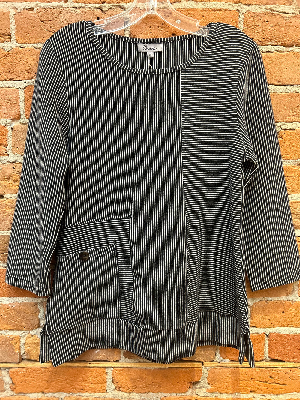 Shana shirt 24694, fleece stripe