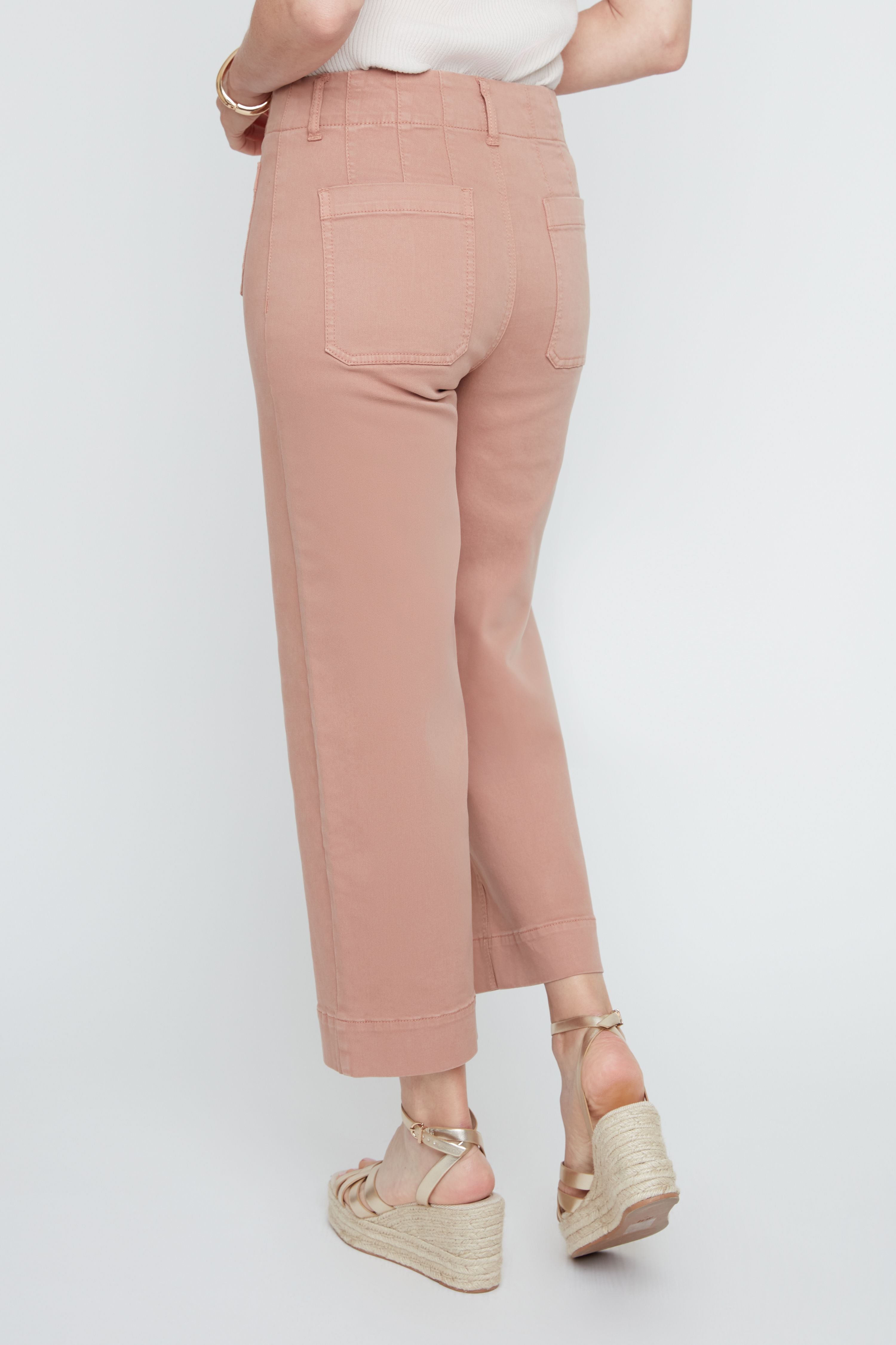 Renuar pant 10071 tencel wide-leg crop (2 colors)