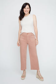 Renuar pant 10071 tencel wide-leg crop (2 colors)