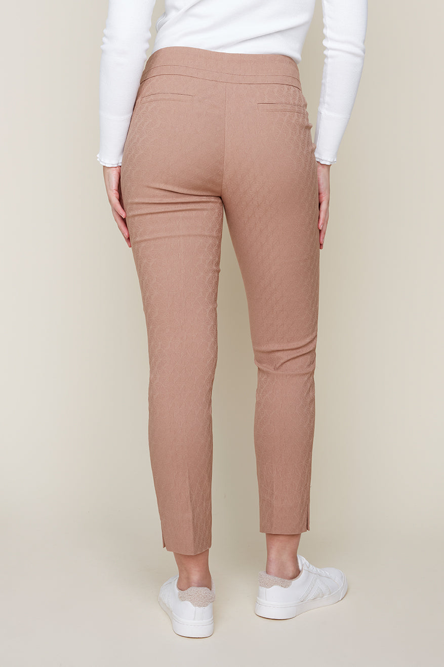 Renuar pant 1542, textured ankle length (2 colors)