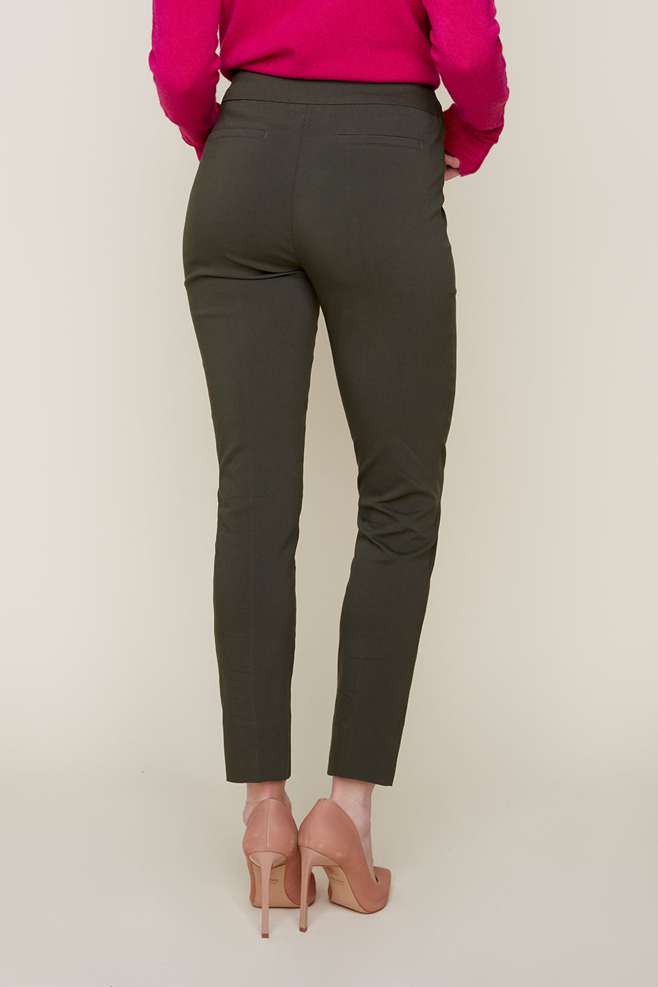 Renuar pant 1851, slim ankle front-seam