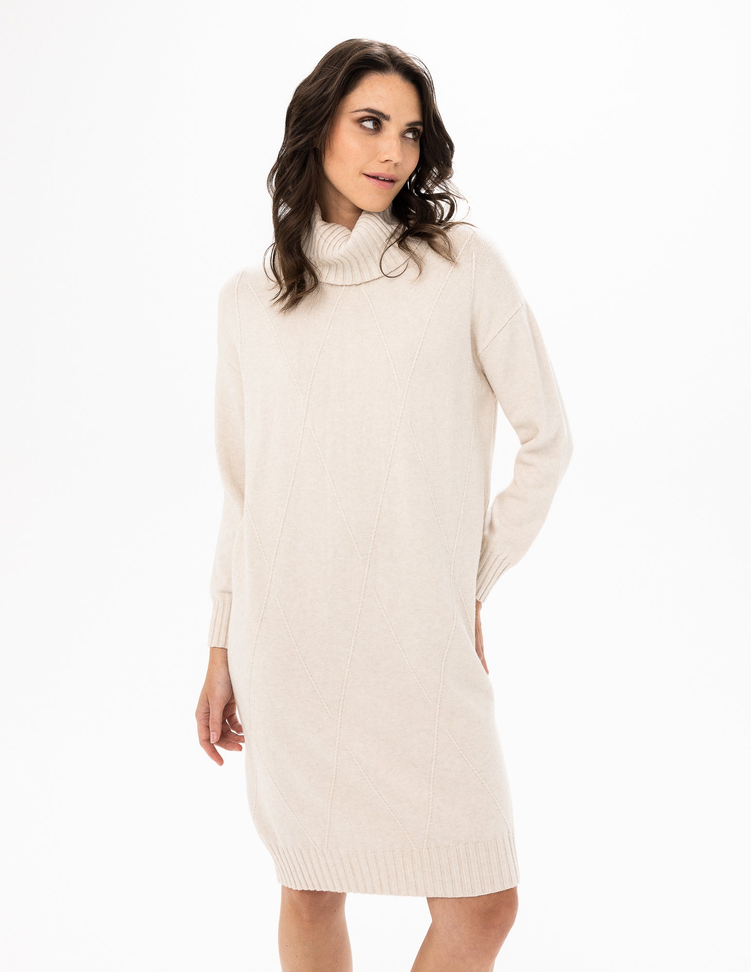 Renuar dress 4318, turtleneck sweater SALE Sizes XL, XXL