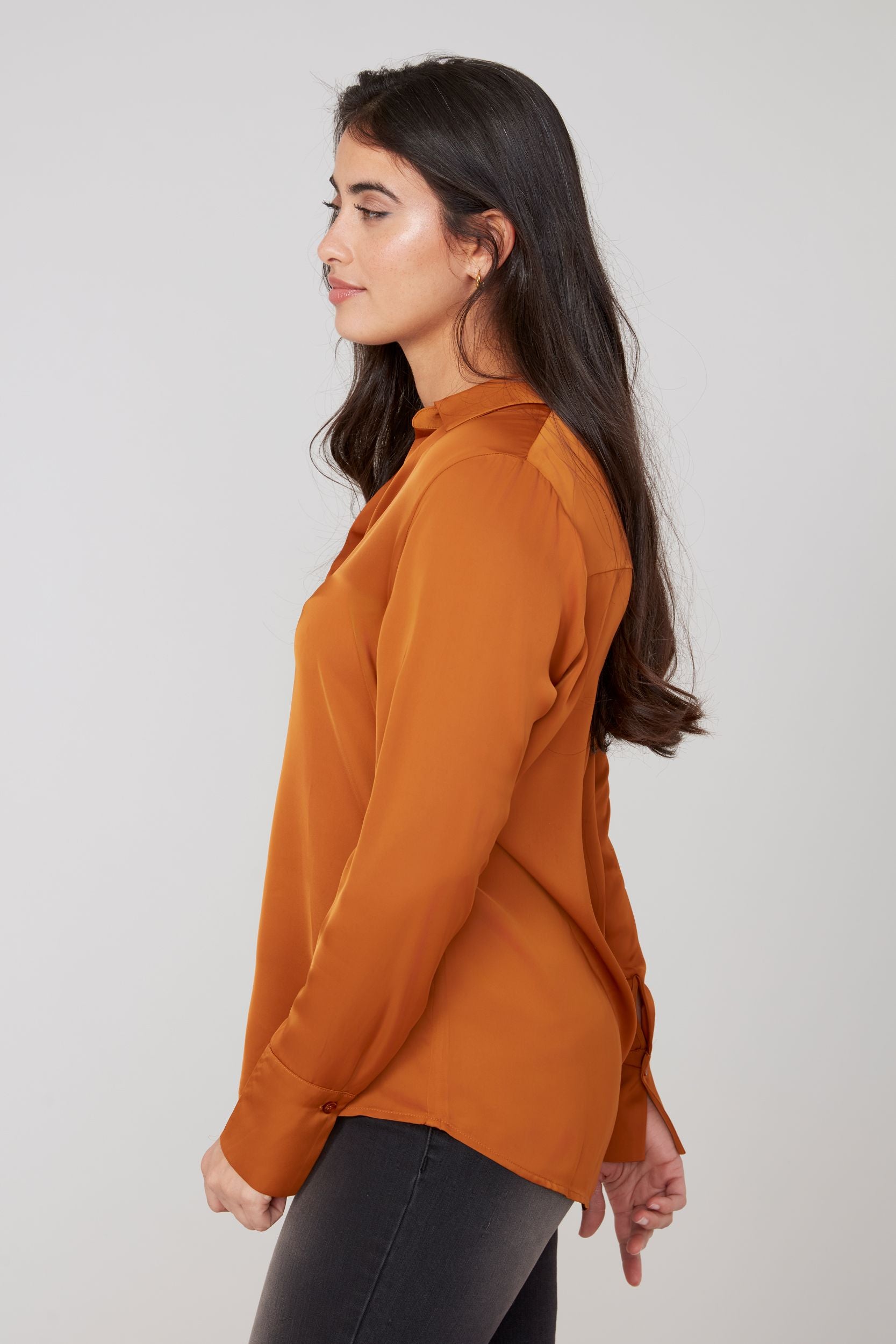 Renuar shirt 5199, silky lux button-front