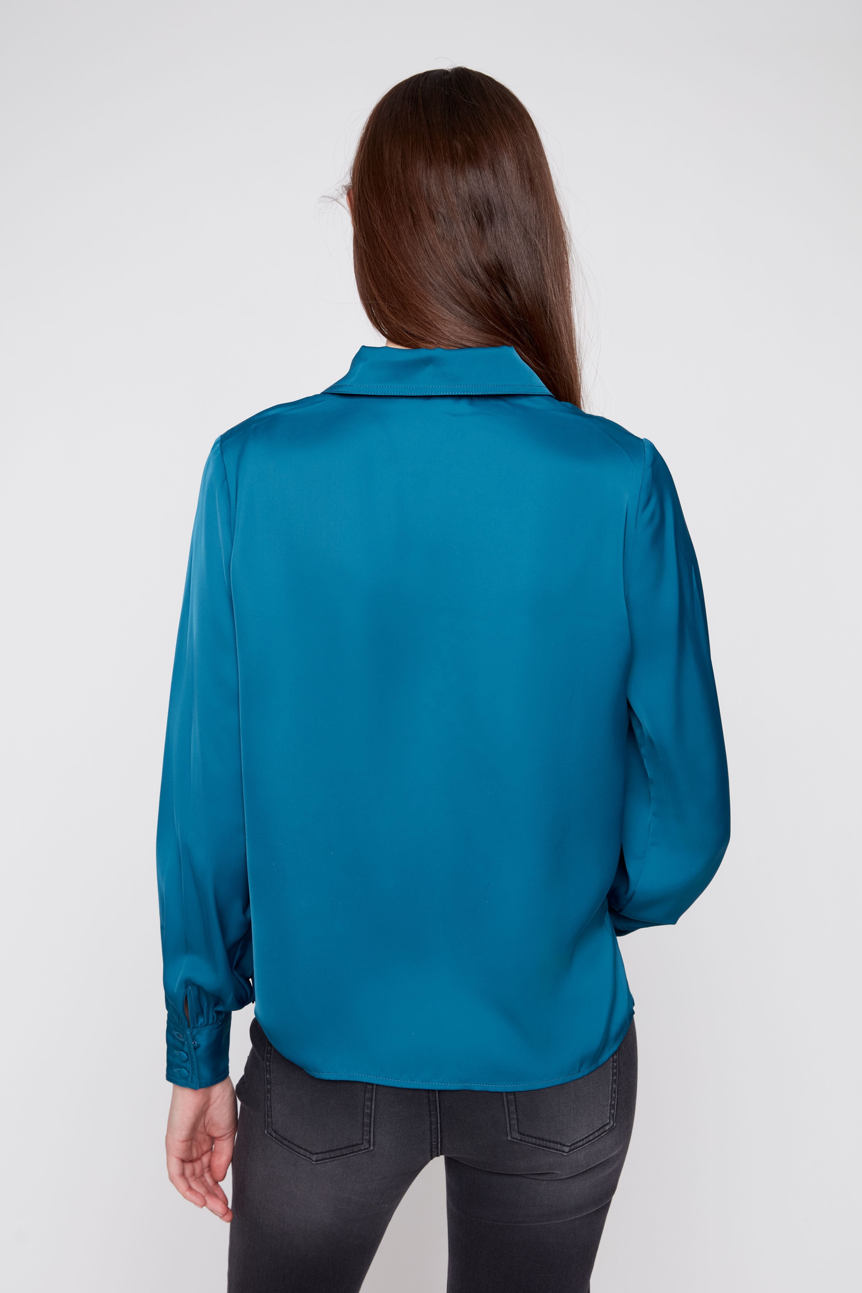 Renuar shirt 5264, lux silky long sleeve