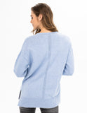 Renuar sweater 6761, ribbed v-neck (4 colors)