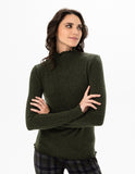 Renuar sweater 6859, textured mockneck (2 colors)