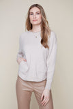 Renuar sweater 6911, front-pocket crew (2 colors)