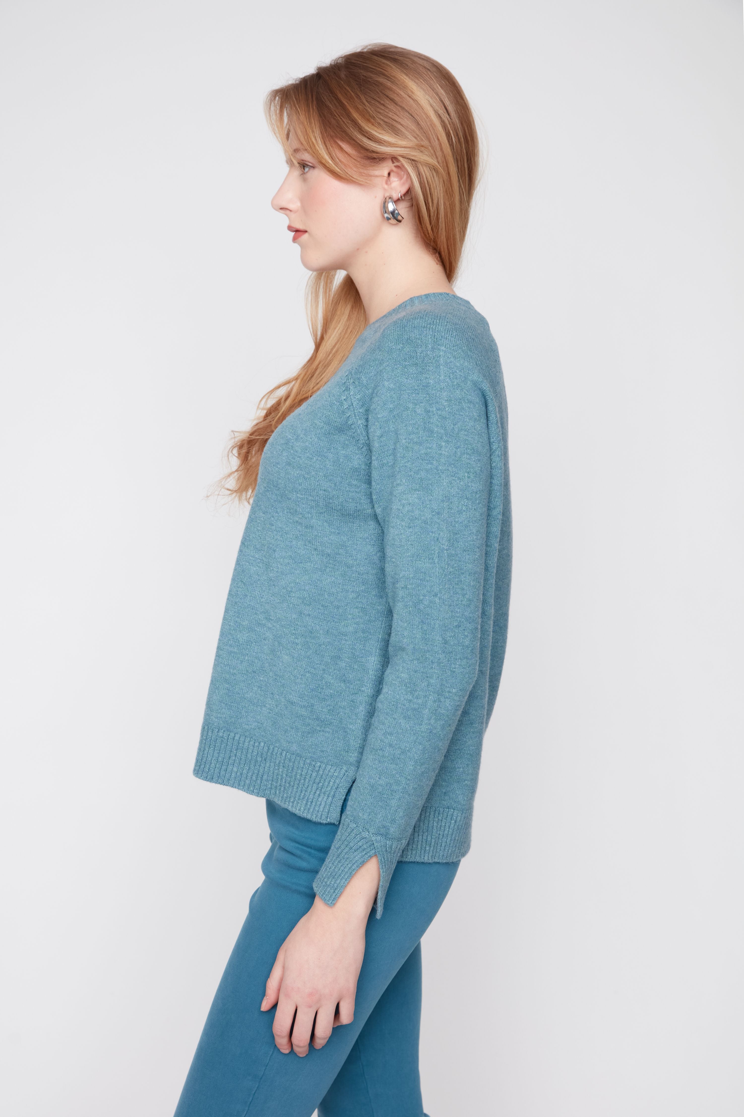 Renuar sweater 6952, comfy crew neck (2 colors)