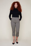 Renuar pant 8114, herringbone crop