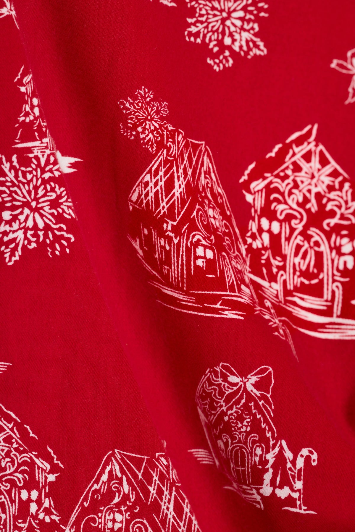PJ Salvage pajamas, Jester Red, Very Merry flannel set