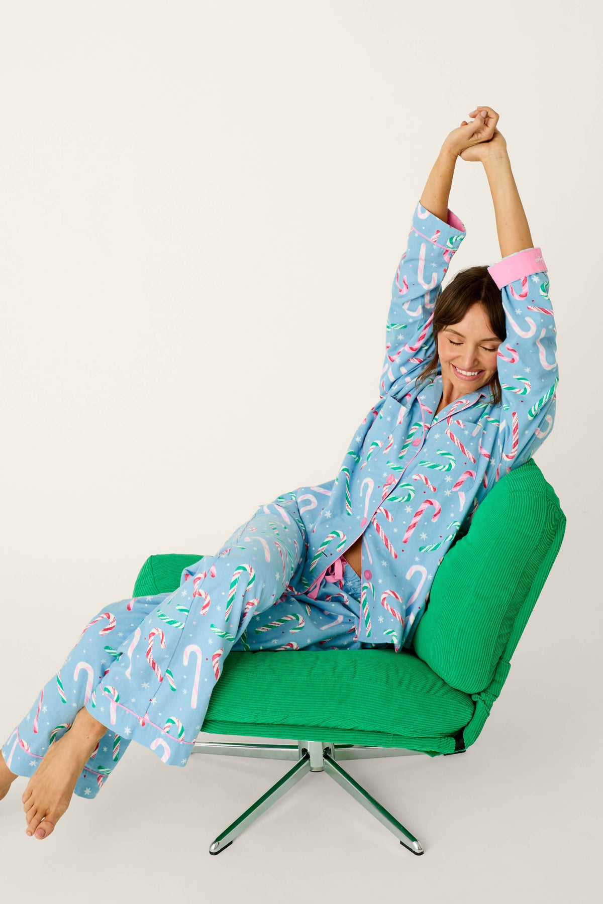 PJ Salvage pajamas, Sweeter than Sugar flannel set