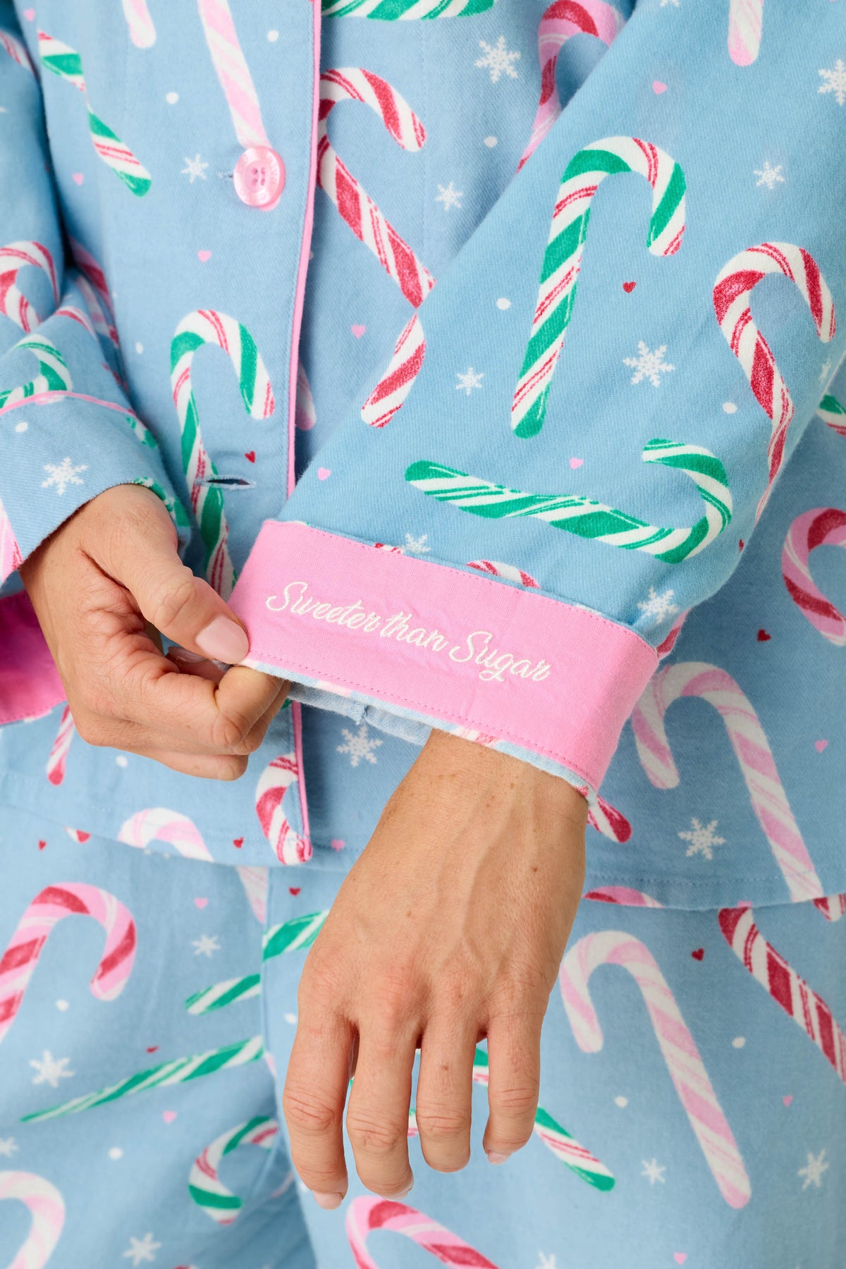 PJ Salvage pajamas, Sweeter than Sugar flannel set