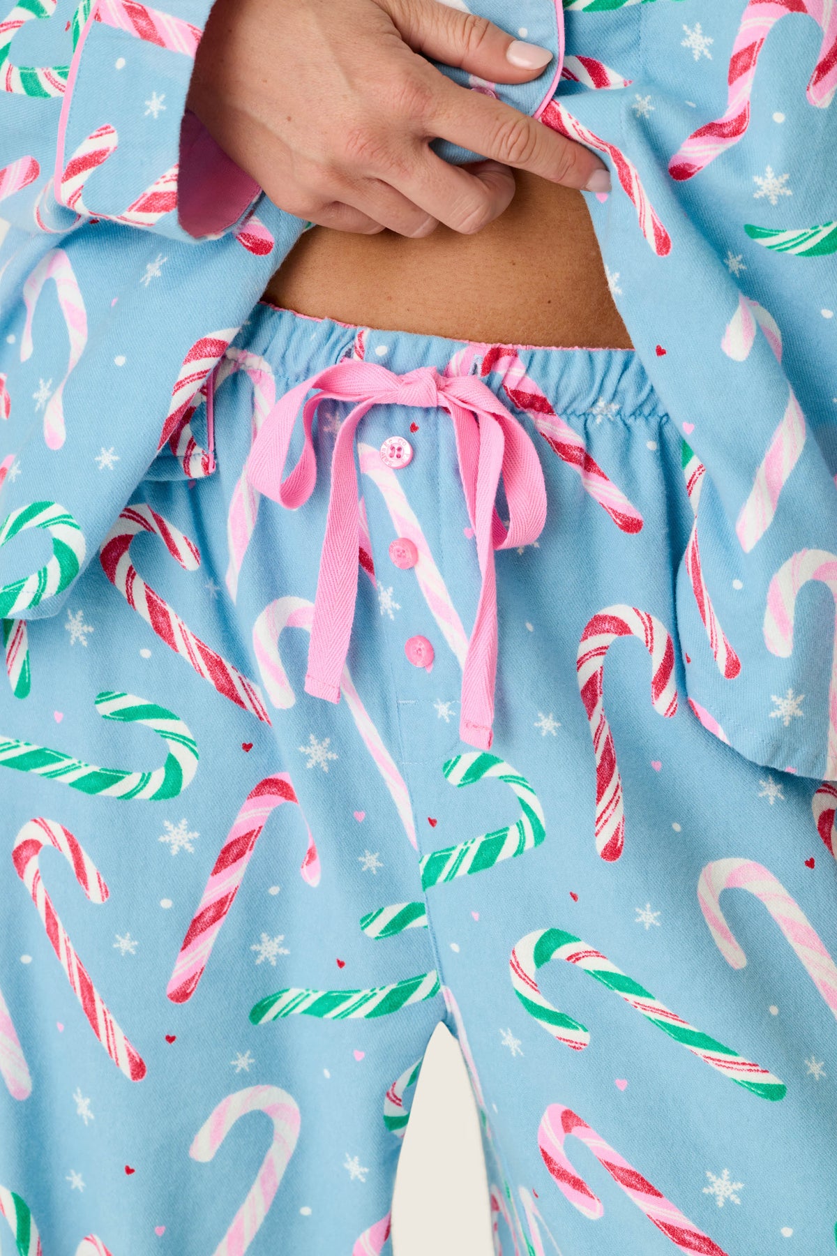 PJ Salvage pajamas, Sweeter than Sugar flannel set