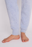 PJ Salvage pant, feather knit jogger