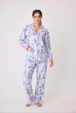 Pijama PJ Salvage, conjunto de franela (2 patrones/colores)