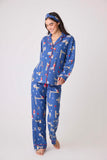 Pijama PJ Salvage, conjunto de franela (2 patrones/colores)