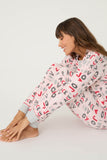 Pijama PJ Salvage, conjunto de franela (2 patrones/colores)