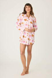 Pijama PJ Salvage, conjunto de franela (2 patrones/colores)