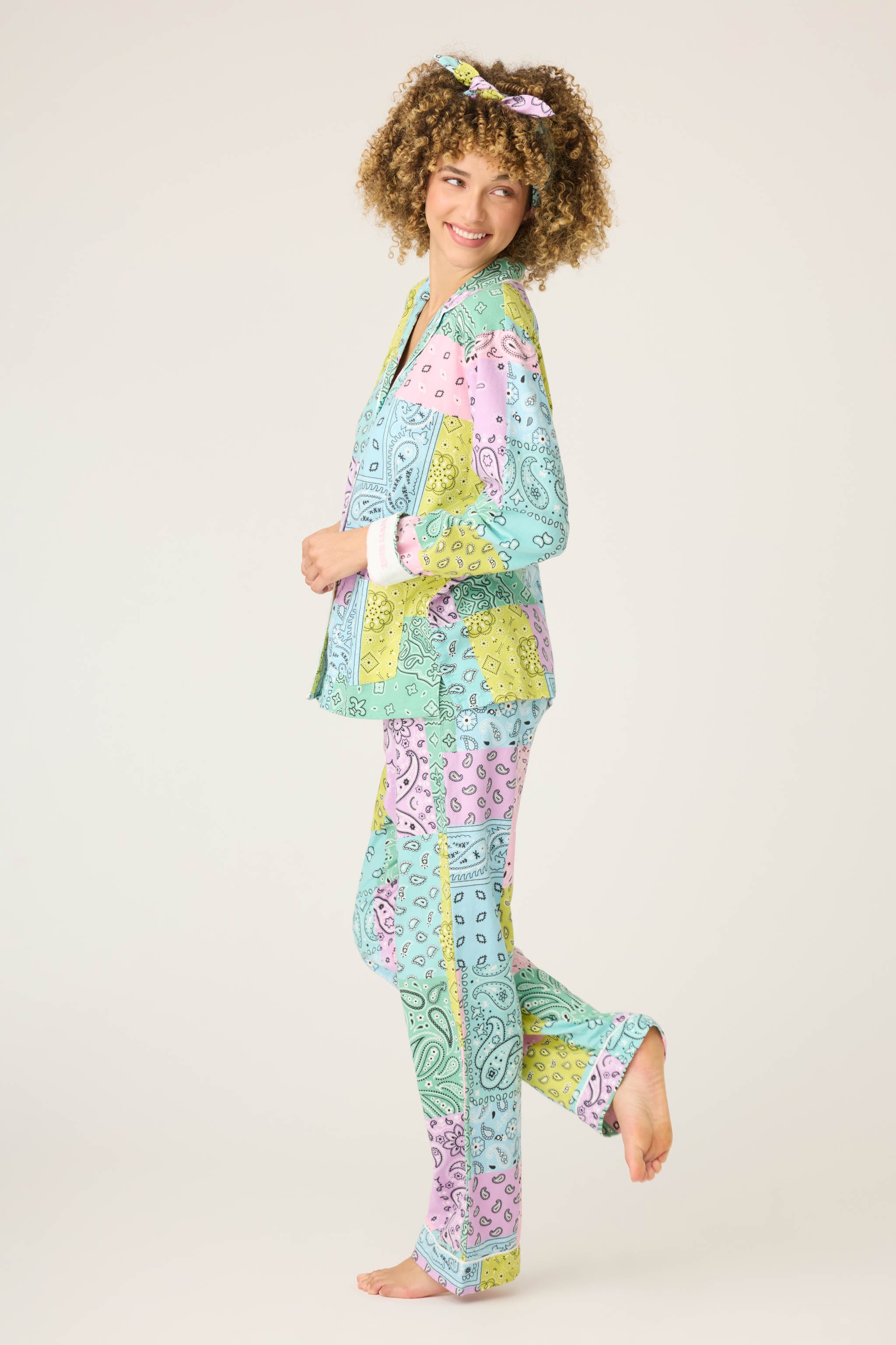 PJ Salvage pajamas, flannel set (7 patterns/colors)