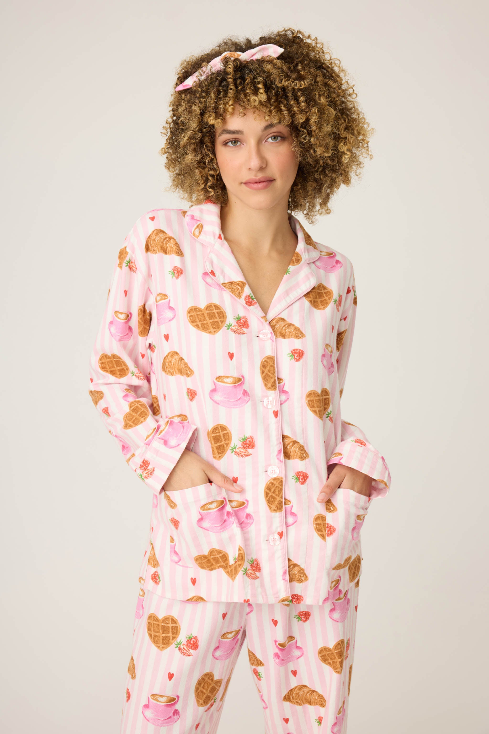 PJ Salvage pajamas, flannel set (7 patterns/colors)