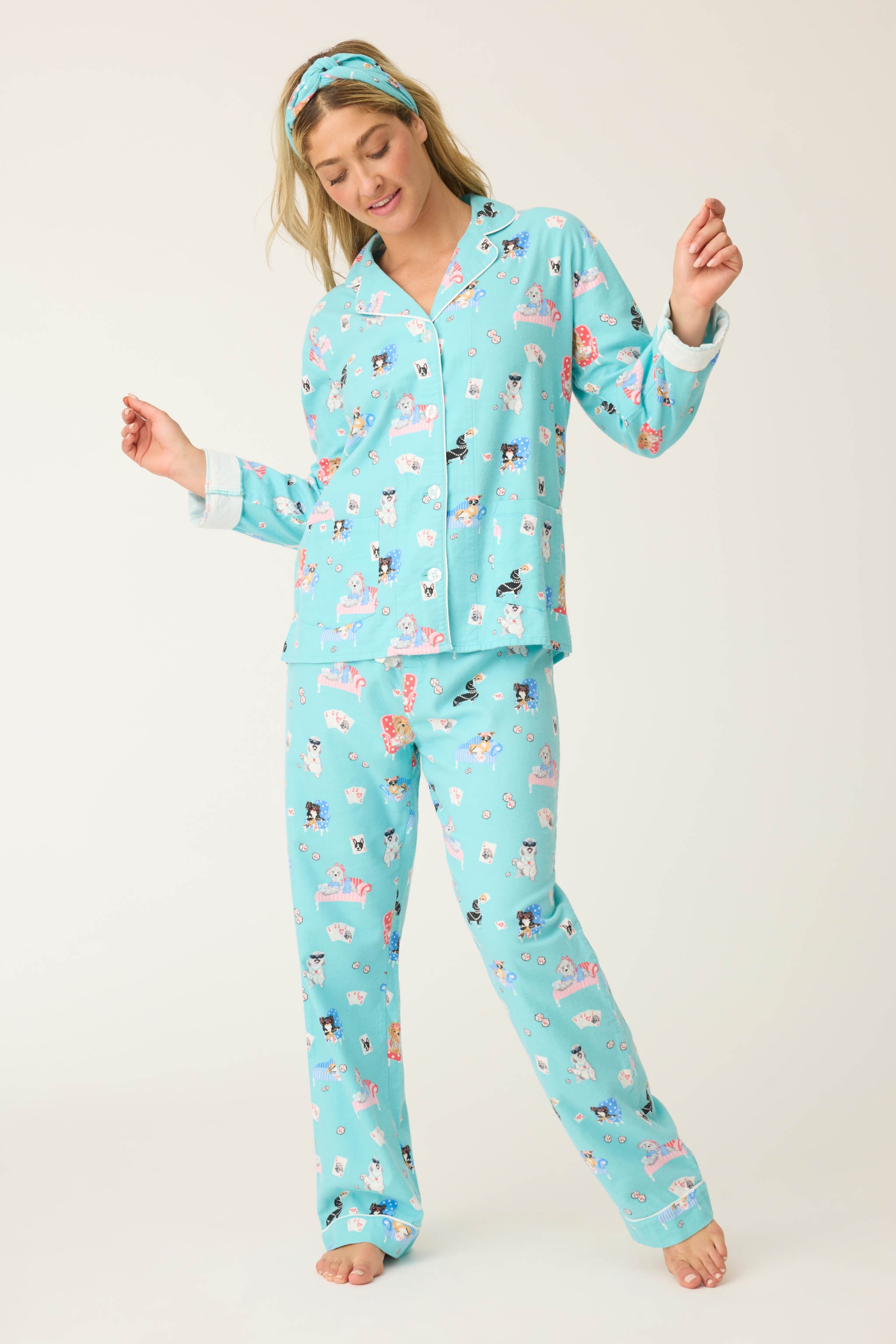 PJ Salvage pajamas, flannel set (7 patterns/colors)