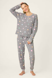 PJ Salvage pajamas, Ski Jammie Classics thermal set