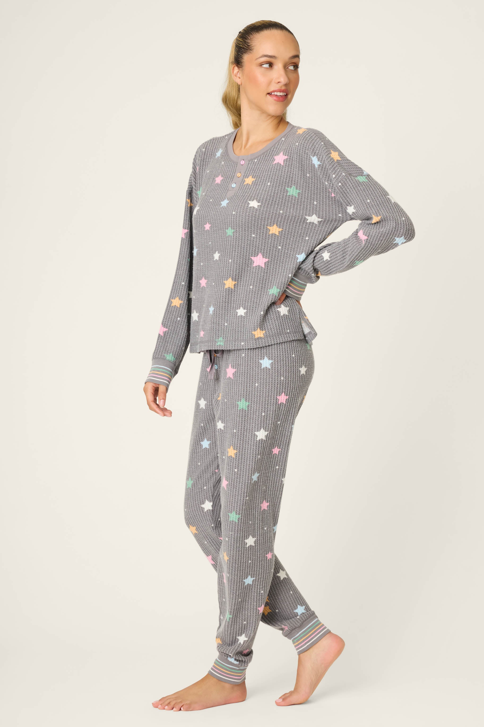 PJ Salvage pajamas, Ski Jammie Classics thermal set