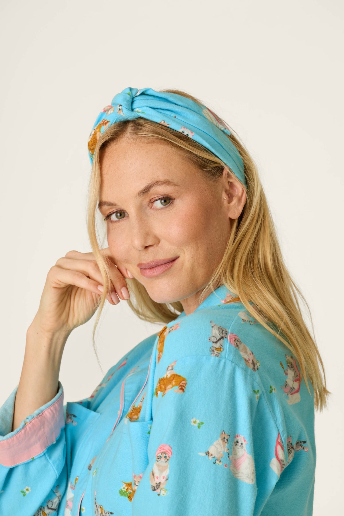 PJ Salvage pajamas, Paws & Relax flannel set