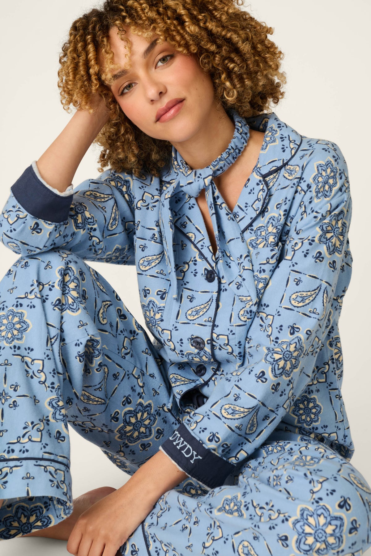 PJ Salvage pajamas, Howdy flannel set
