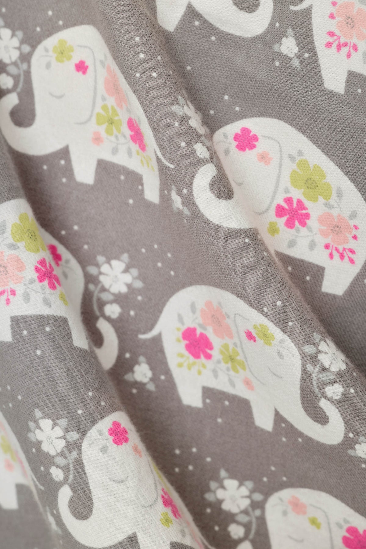 PJ Salvage pajamas, Hello Beautiful flannel set