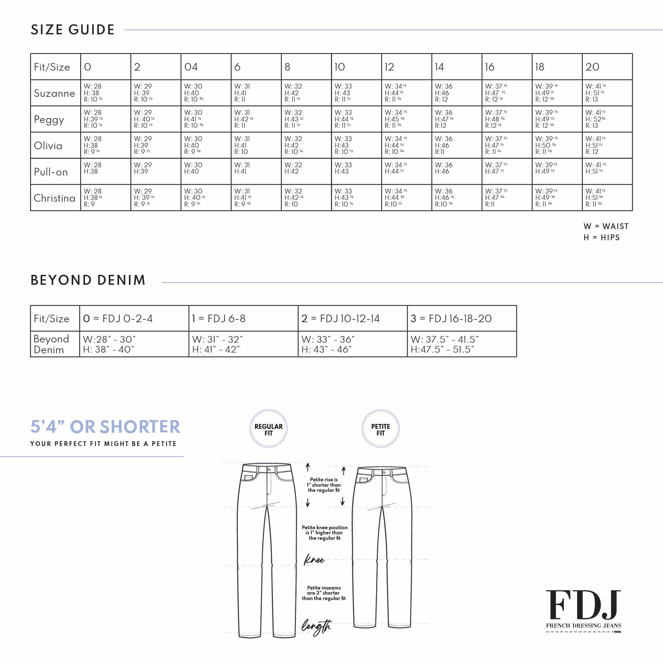 FDJ pull on jeans 2931669, wide leg check