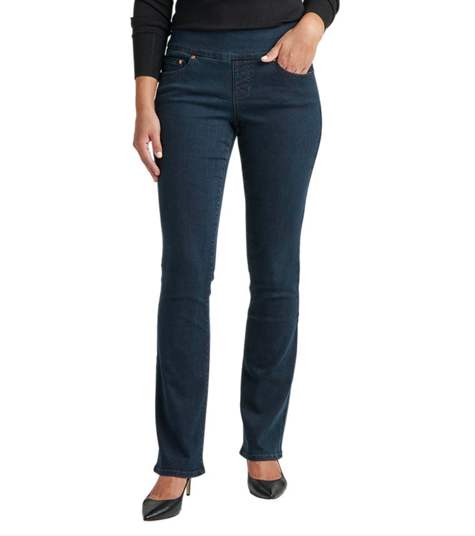 Jag Paley boot jeans, mid rise (pull-on) SALE Sizes 0-8, 16