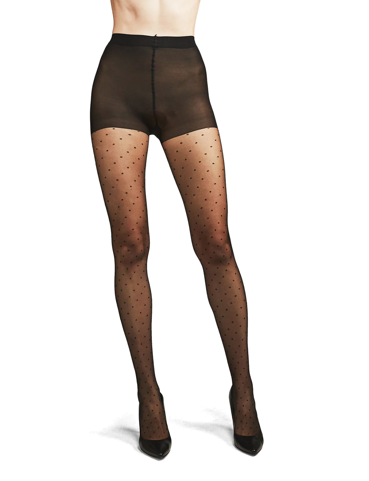 MeMoi pantyhose ME-112/MM-2301, pindot/petite point sheer