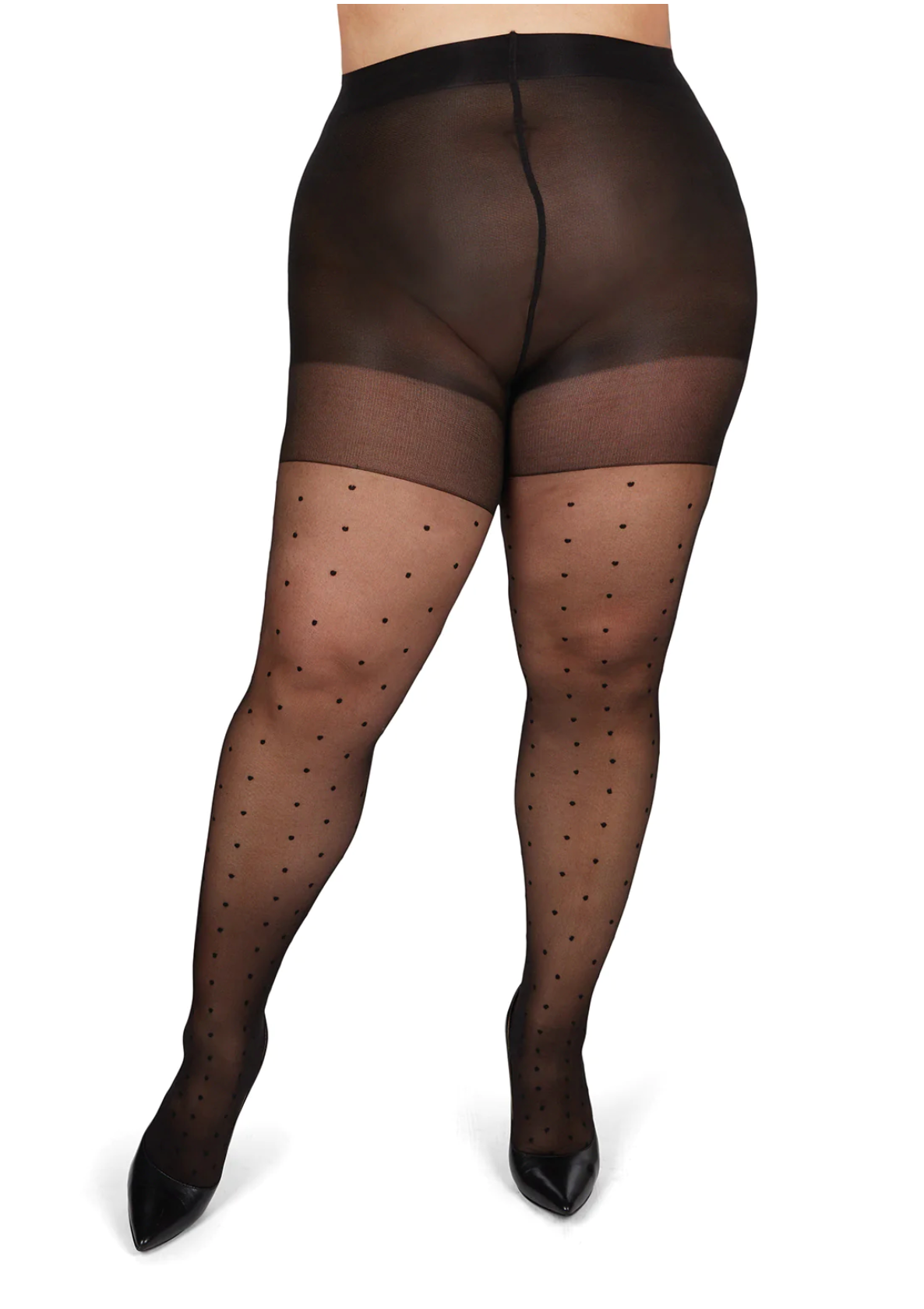 MeMoi pantyhose ME-112/MM-2301, pindot/petite point sheer