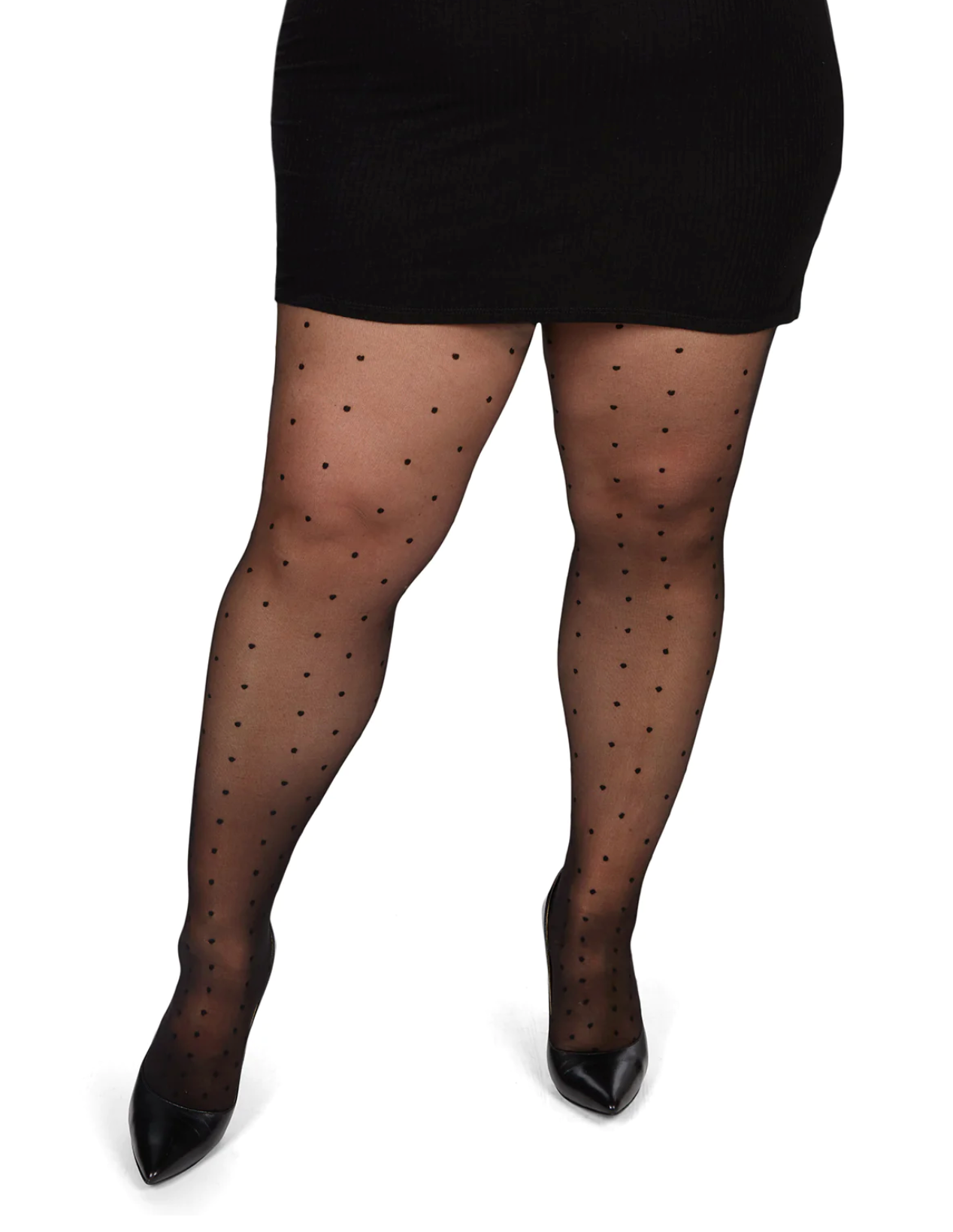 MeMoi pantyhose ME-112/MM-2301, pindot/petite point sheer