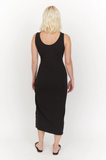 Kylie Paige Zoey dress, long ribbed