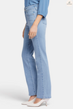 NYDJ Marilyn straight jeans (HIGH-rise, zip) kingston