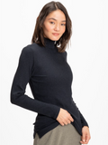 Threads 4 Thought shirt, Lainee ribbed mockneck