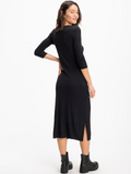 Threads 4 Thought dress, Lois ribbed henley