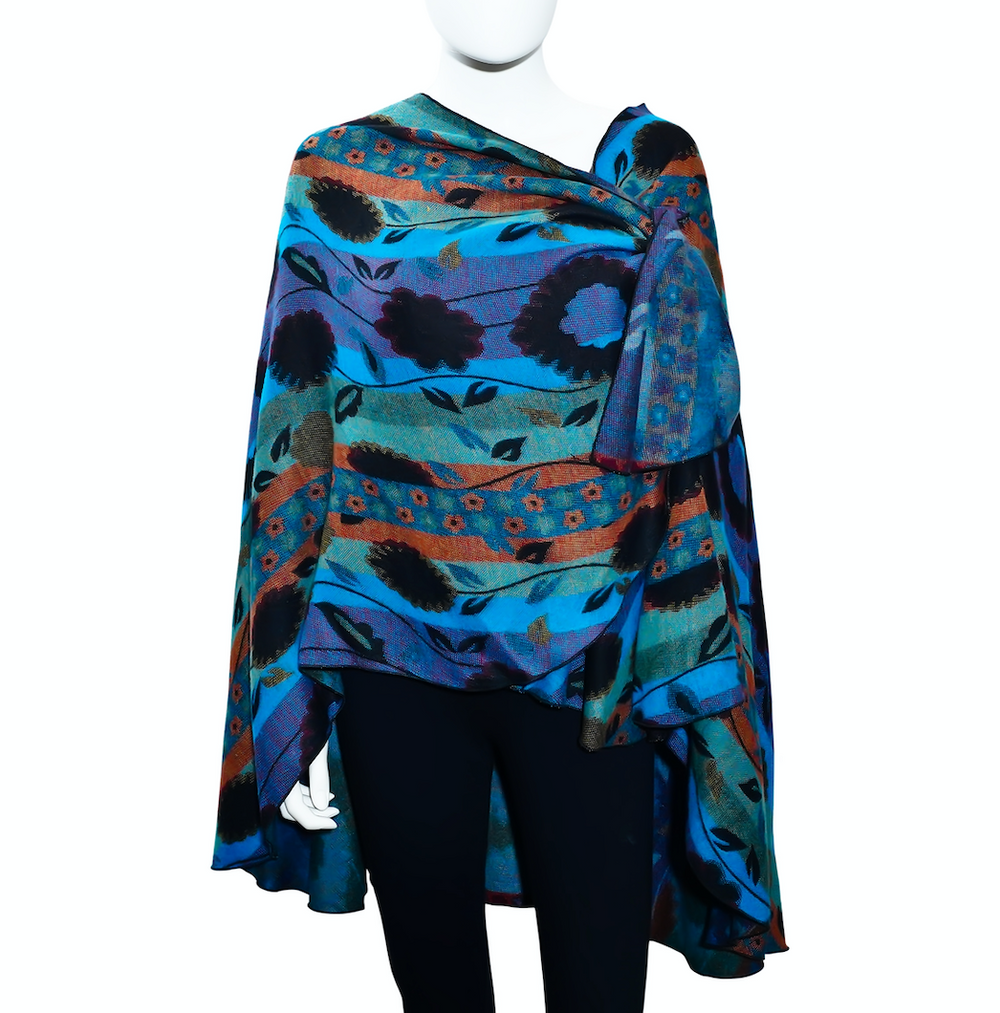 Rapti circle shawl, cashmere prints (12 colors/prints)