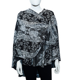 Rapti circle shawl, cashmere print