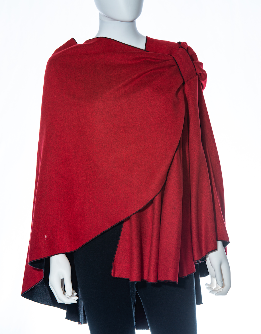 Rapti circle shawl, cashmere solids