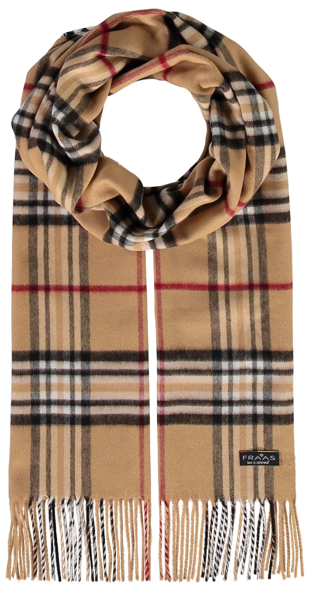 Fraas scarf 625391, cashmink plaid