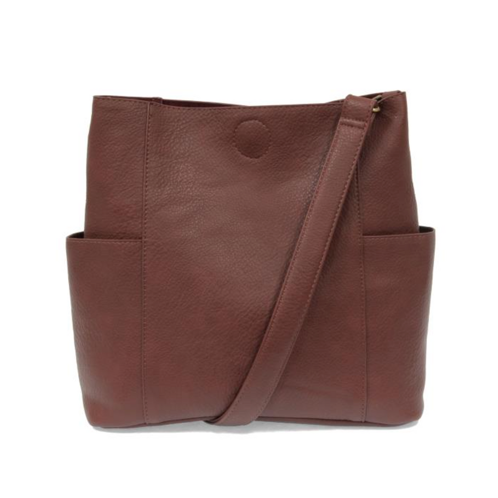 EUC Joy Susan 2-in-1 Handbag-Magnetic snap closure | Vegan leather handbag,  Vegan leather purse, Vegan leather tote