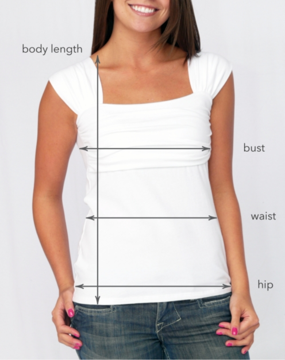 Necessitees t-shirt, U-neck 3/4-sleeve (4 colors)