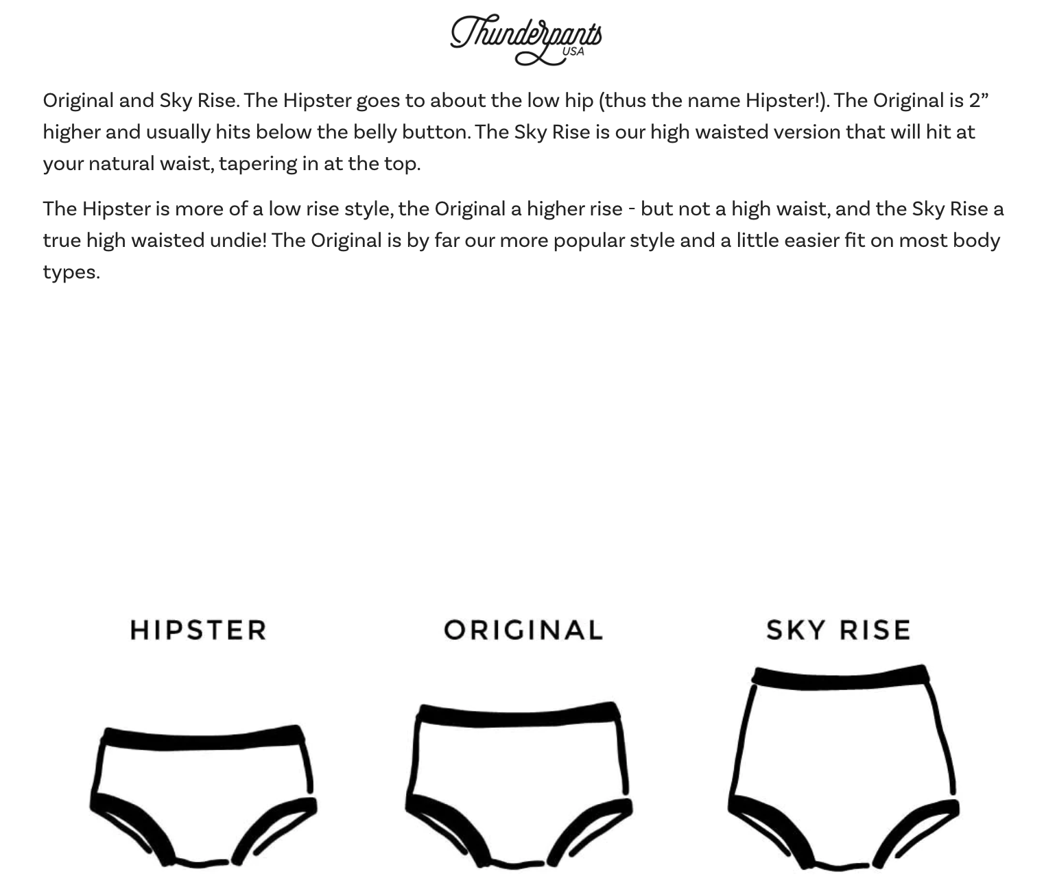 Thunderpants panties, Original Pomegranate Punch solid