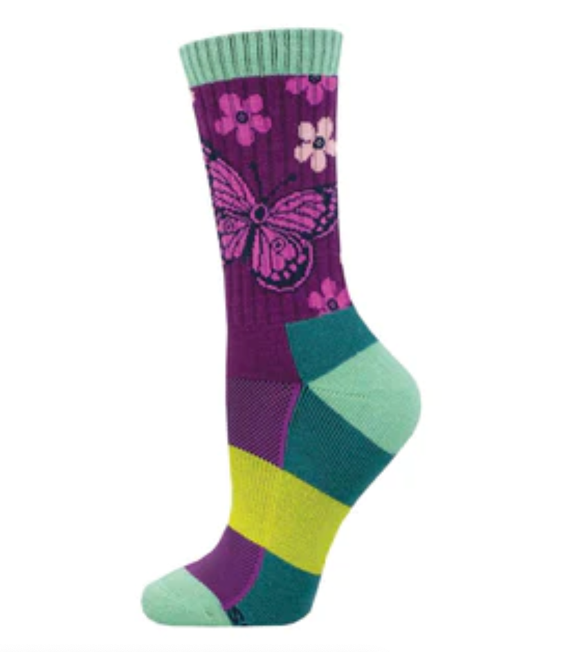 Calcetines de lana merino Socksmith Compass, tallas para mujer y HOMBRE