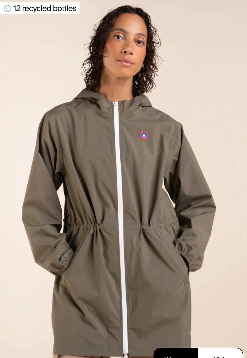 Flotte 20301 raincoat, Amelot long print SALE Size M