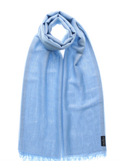 Fraas shawl/scarf 490362, metallic fringed