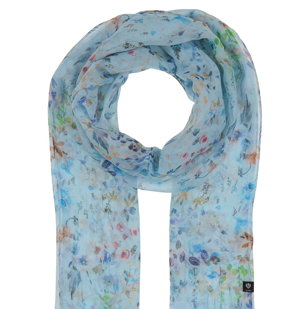 Fraas scarf 640016, floral sustainable